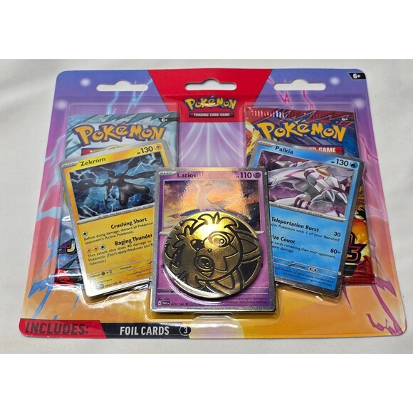Pokemon Other - Pokemon 2 Pack Blister Zekrom Latios Palkia Destined Rivals + Journey Together